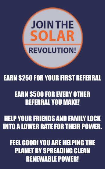 Elbac Solar Referral Program. Partner with ELBAC Solar and do your part to advocate for clean renewable energy!